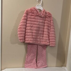 June Bug Cozy Pink Kids Fleece Set